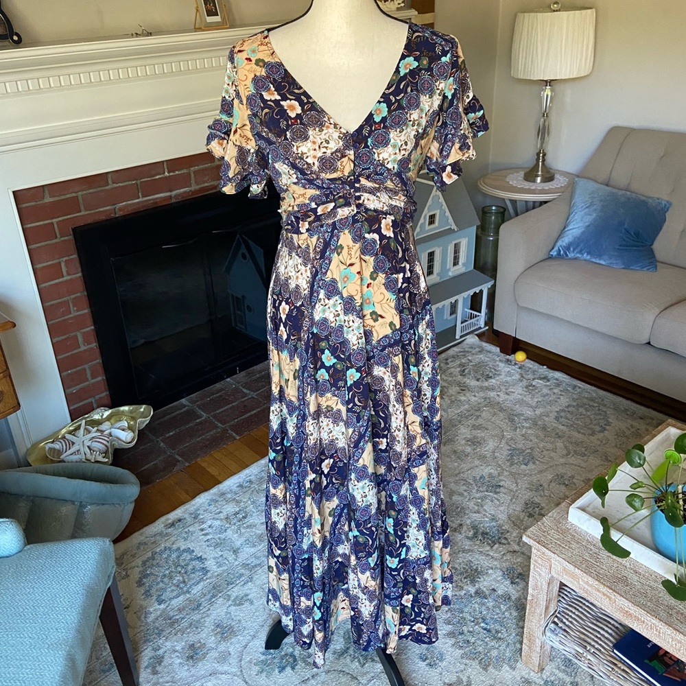Abel the Label | Anthropologie Floral Maxi
